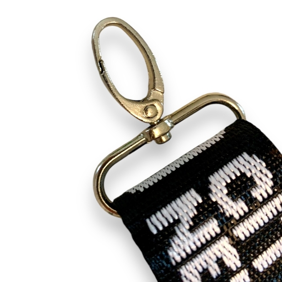 NWT Kuchen & Bag 1980 Music Crossbody Backpac Black & White W/ Adjustable Strap - Picture 14 of 14